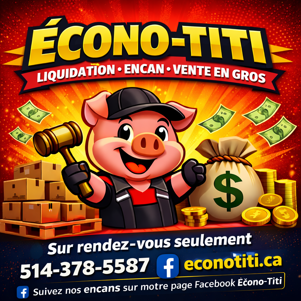 Vente Facebook Live – Lot de Marchandise Assortie Sans Garantie