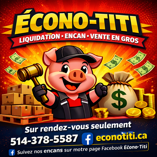 Vente Facebook Live – Lot de Marchandise Assortie Sans Garantie